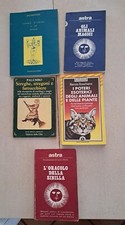LOTTO 5 LIBRI MAGIA ESOTERISMO ANIMALI SIBILLA STREGHE FATTUCCHIERE STREGONI
