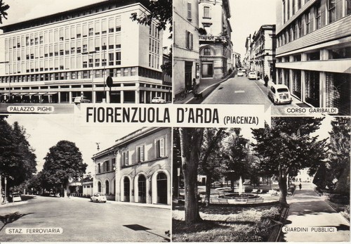 Cartolina fiorenzuola arda - cartolina,