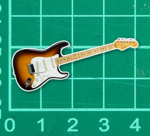 Adesivo decalcomania chitarra