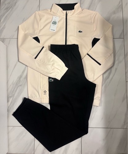 Lacoste sport tuta uomo - sport, beige