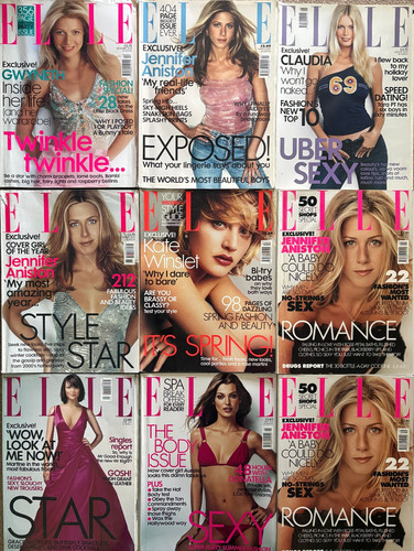 Elle magazine bundle lot - magazine, x9