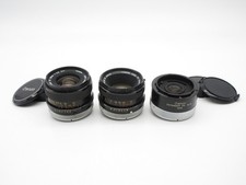 2 obiettivi Canon Lens FD 2.8/28mm 1.8/50mm S.C. + Canon Extender FD 2x-A