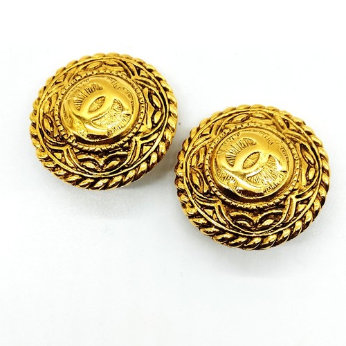 Orecchini chanel cerchio - orecchini,