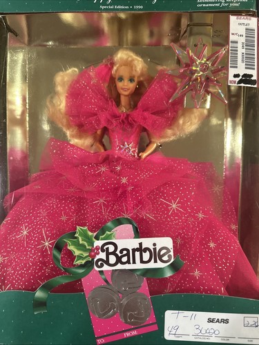 Barbie happy holidays rosa - barbie,