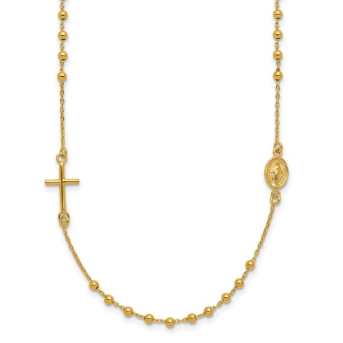 Collana rosario oro - , 14
