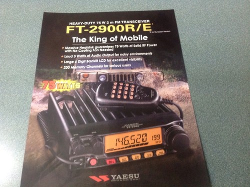 Yaesu 2900r solo - yaesu, ft-2900r/e
