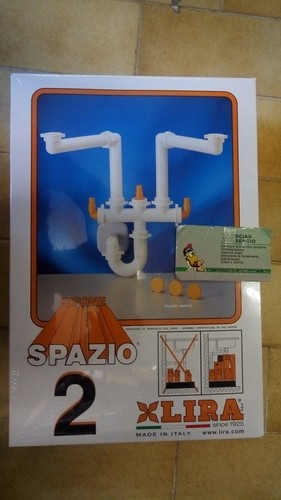Sifone salvaspazio vasche - sifone, 2