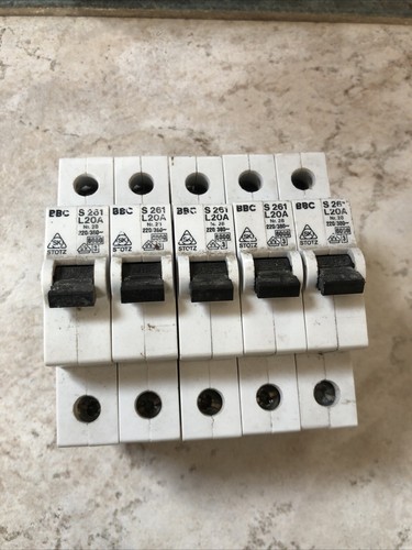 Fusibili bbc s261 l20a - l20a, di