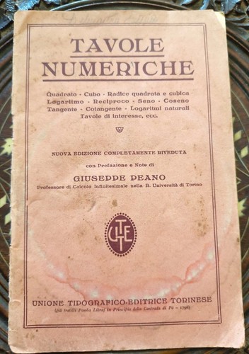Tavole numeriche utet - aa.vv-,