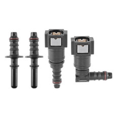 2 Set 5/16" 7.89mm SAE a 5/16" 8mm Linea carburanti Tubo Rilascio Connettore