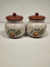 Set di 2 Barattoli in Ceramica