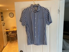 Camicia Brutus uomo grande blu