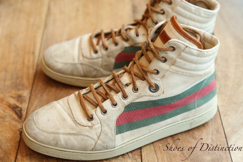 Sneakers alte gucci rustiche - sneakers,