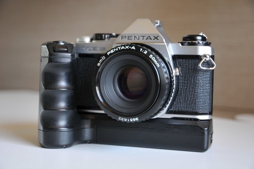 Pentax super 35mm serviced - super,