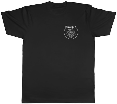 Shirt scorpione oroscopo - scorpione,