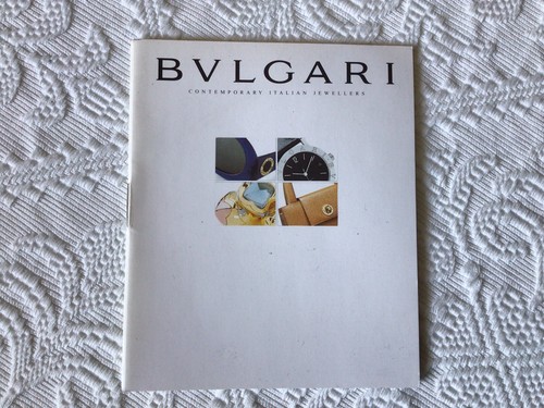 Libretto booklet bulgari - libretto,