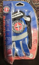 Guanti Schwinn 2002 Pro Full Finger Gel - Small/Medium (Blu Grigio Nero) Nuovi con scatola