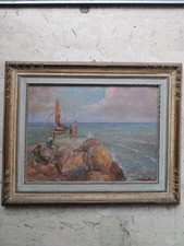 Dipinto ,olio Su Tavoletta