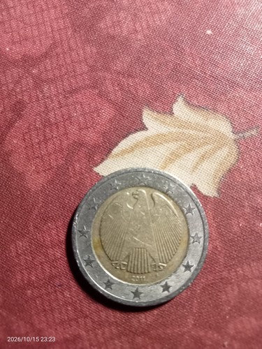 Moneta euro tedesca - moneta, 2