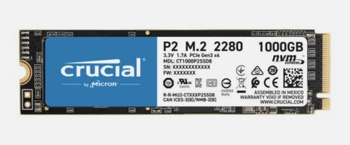 Crucial 1tb pcie nvme - crucial,