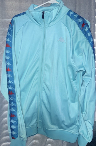 Kappa men solid blue full - men's,
