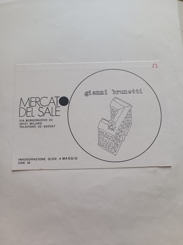 Gianni brunetti mercato - mercato, del