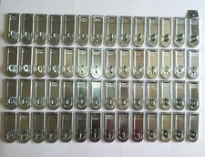 SET 56 + 6 OMAGGIO chiusure Porta lucchetto BURG con nasello acciaio mm. 80