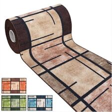 Tappeto Cucina Bordato Antiscivolo Moderno Passatoia Colori Accesi Marmorizzato