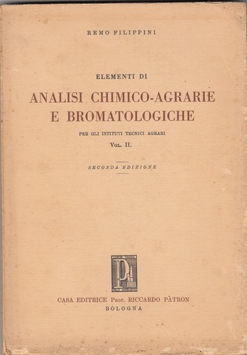 Elementi analisi chimico - di,