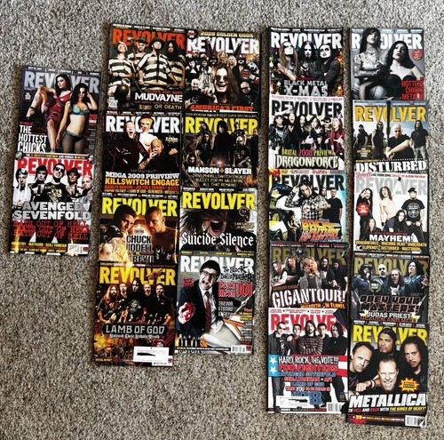 Vtg revolver magazine - vtg,