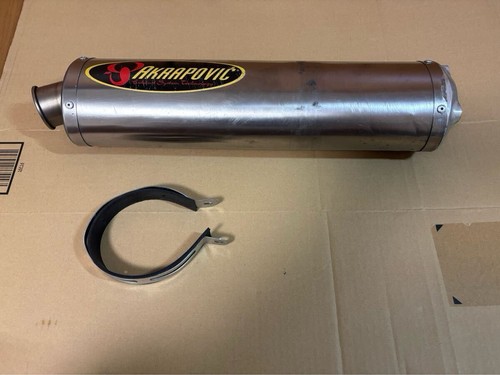 Silenziatore scarico akrapovic - silenziatore,
