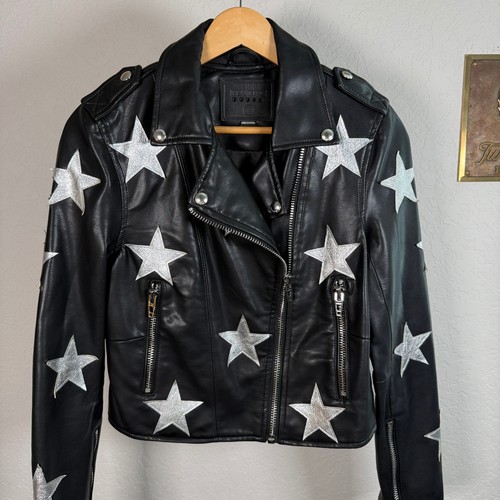 Giacca moto blank nyc nera - giacca,