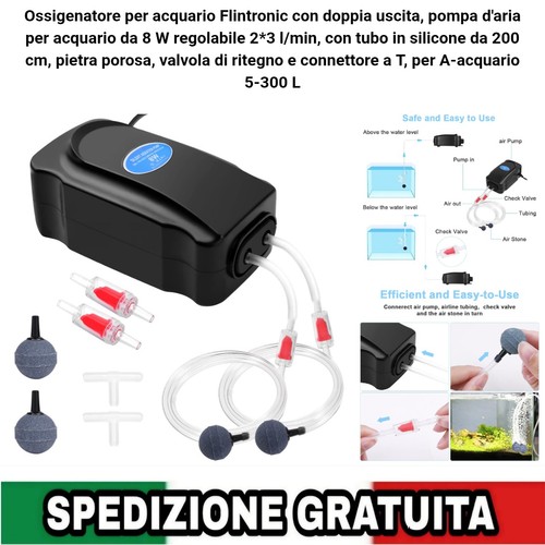 Ossigenatore per acquario - acquario, da