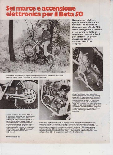 Advertising test moto beta - moto, tr