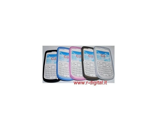 Nokia custodia silicone per - nokia, c3