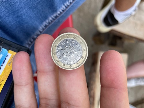 Moneta euro sbagliata - euro,