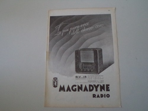 Advertising pubblicità 1937 - advertising,