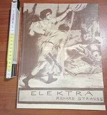 Strauss Richard, Elektra (Otto Singer) canto e piano, Furstner 1987