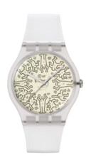 Swatch "FROM THE ARCHIVE"by Keith Haring"Ref. SO29Z145 Muovo