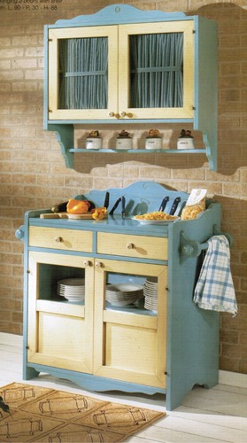 Credenza dispensa tagliere - credenza, in