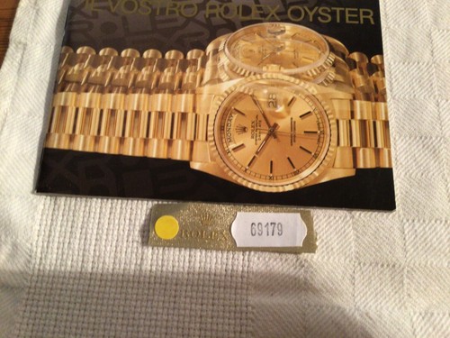 Rolex date just 69179 - just, libretto