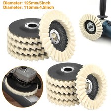 5pcs 4.5/5" Felt Flap Disc