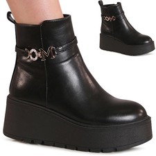 Stivaletti Plateau Donna XXL