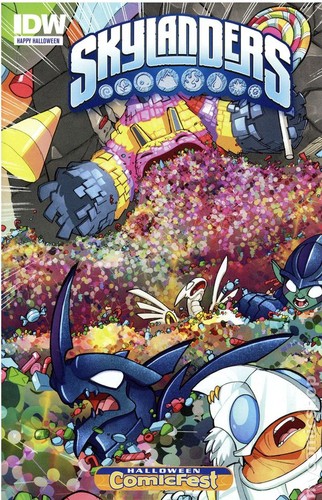 Skylanders halloween comicfest - skylanders,