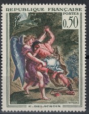 FRANCIA 1963 Arte (Delacroix)