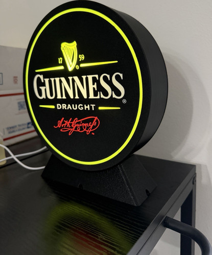Guinness draught illuminated - draught,