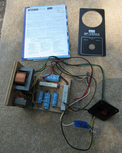 Sansui 2500x crossover - sansui,