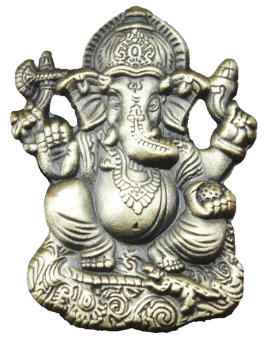 Ganesha pin badge - badge, ganesa