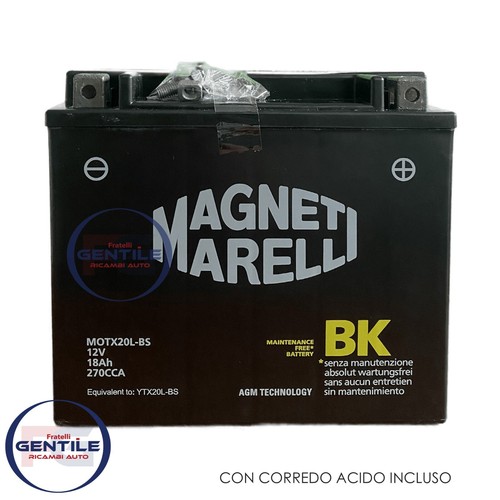 Batteria ytx20l 18 - batteria, ah