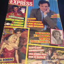 EVA EXPRESS 11 / 1988 - ZUCCHERO MASSIMO RANIERI FAUSTO LEALI CARECA ALAIN DELON